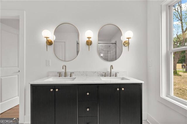 1835 Hawkins St, Smyrna, GA 30080 - full bath with a sink and double vanity