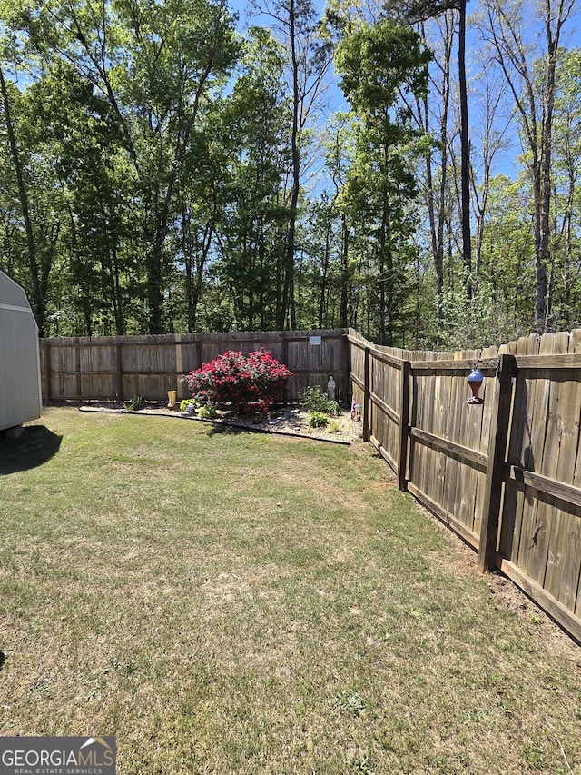 288 Mccall Way, Monroe, GA 30655 - view of yard featuring a fenced backyard
