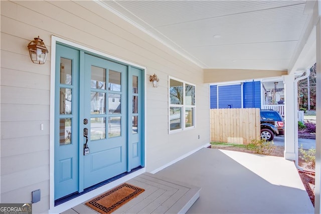 3286 Bachelor St, East Point, GA 30344 - view of exterior entry featuring fence