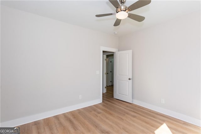 3286 Bachelor St, East Point, GA 30344 - spare room with baseboards and light wood-type flooring