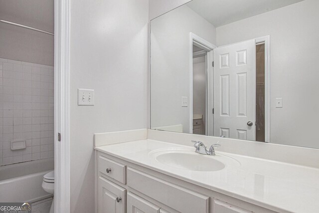 732 Sweet Gum Way, Canton, GA 30115 - bathroom with vanity and toilet