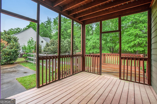 732 Sweet Gum Way, Canton, GA 30115 - view of unfurnished sunroom