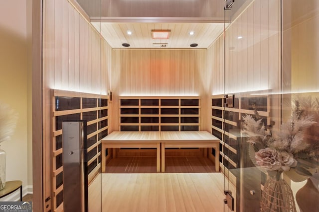 2551 Raintree Dr NE, Atlanta, GA 30345 - view of sauna / steam room featuring wood finished floors