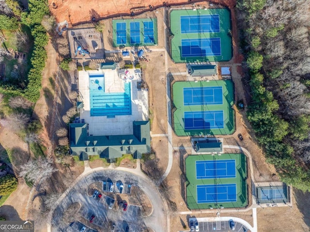 bird's eye view