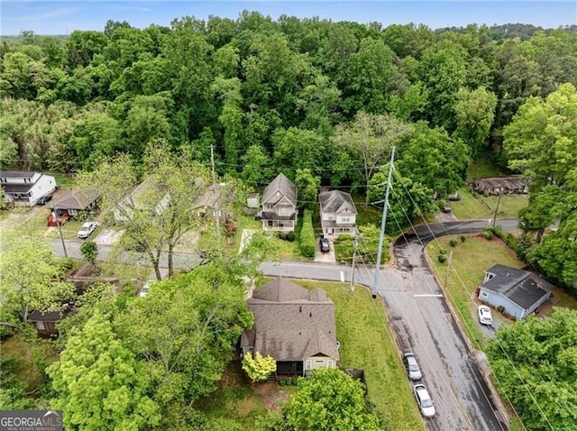 72 Griggs St SW, Marietta, GA 30064 - aerial view of a heavily wooded area