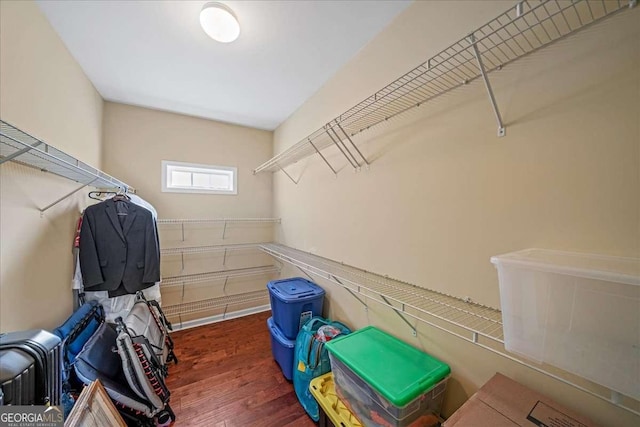 3125 Crooked Stick Dr, Cumming, GA 30041 - walk in closet featuring wood finished floors