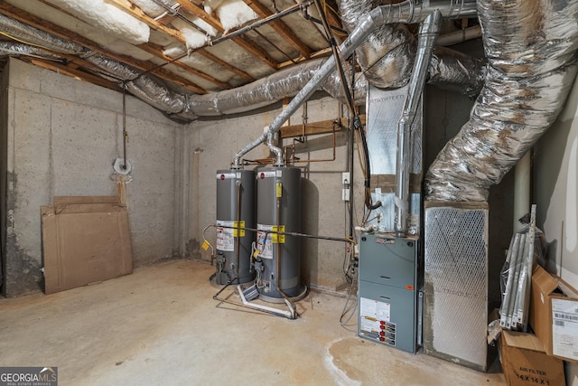 utilities with water heater