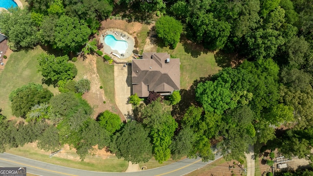 drone / aerial view