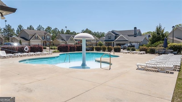411 Conductor Ct, Jefferson, GA 30549 - pool featuring fence and a patio area