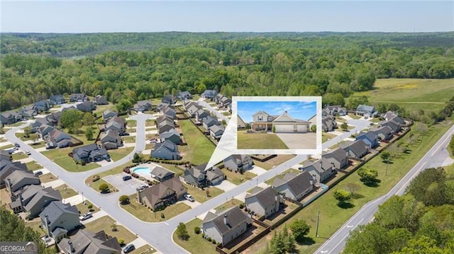 411 Conductor Ct, Jefferson, GA 30549 - view of jungle gym with a yard, a residential view, and fence