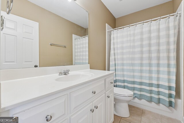 1236 Brickton Dr NW, Atlanta, GA 30318 - full bath featuring tile patterned flooring, vanity, and toilet