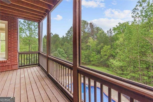 51 Sagemont Ct, Acworth, GA 30101 - view of deck