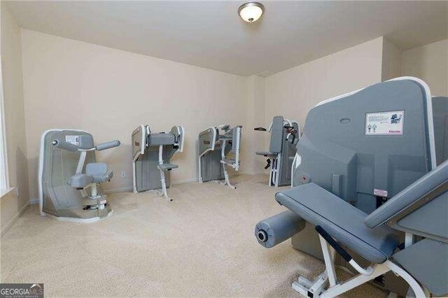 51 Sagemont Ct, Acworth, GA 30101 - miscellaneous room with baseboards and carpet floors