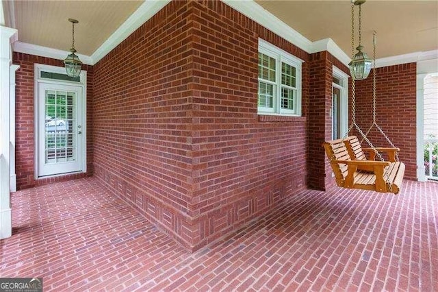 51 Sagemont Ct, Acworth, GA 30101 - view of patio featuring a porch