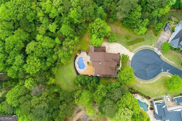51 Sagemont Ct, Acworth, GA 30101 - drone / aerial view