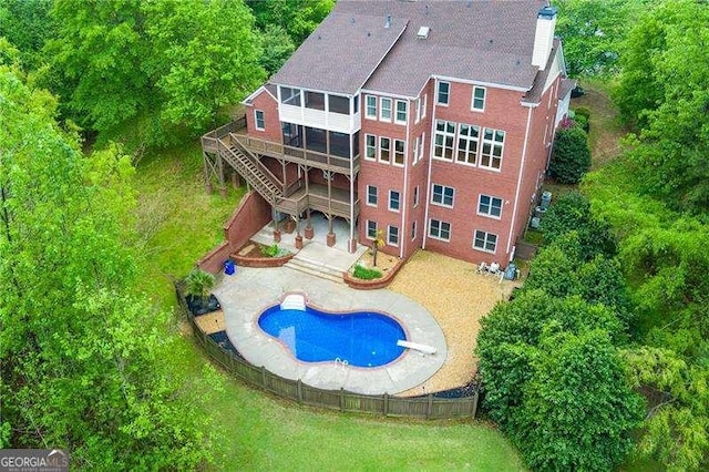 51 Sagemont Ct, Acworth, GA 30101 - birds eye view of property