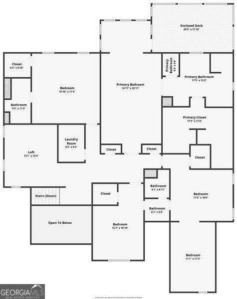 51 Sagemont Ct, Acworth, GA 30101 - floor plan
