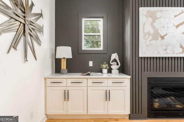 156 Martha Ave NE, Atlanta, GA 30317 - detailed view of a glass covered fireplace