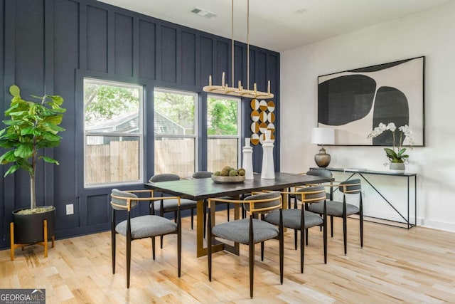 156 Martha Ave NE, Atlanta, GA 30317 - dining room with light wood finished floors and healthy amount of natural light
