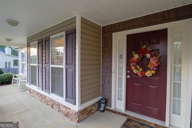 152 Cooper Creek Dr, Dallas, GA 30157 - view of exterior entry featuring covered porch