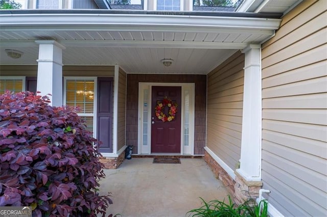 152 Cooper Creek Dr, Dallas, GA 30157 - view of exterior entry featuring a porch