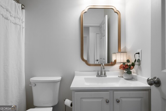 3047 Standing Rock Ct, Lithia Springs, GA 30122 - full bathroom with vanity and toilet