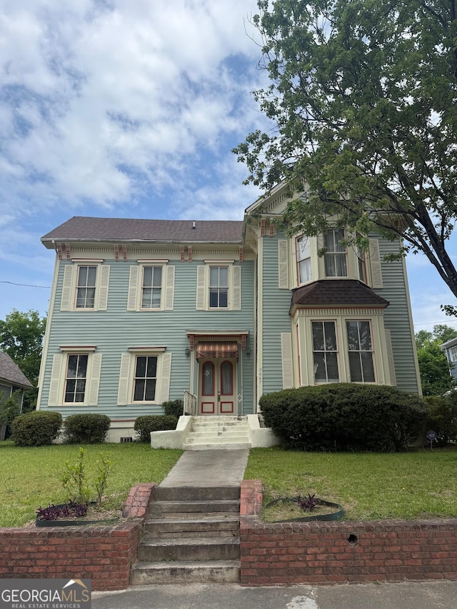 967 Cole St, Macon, GA 31201 - view of front of house with a front lawn