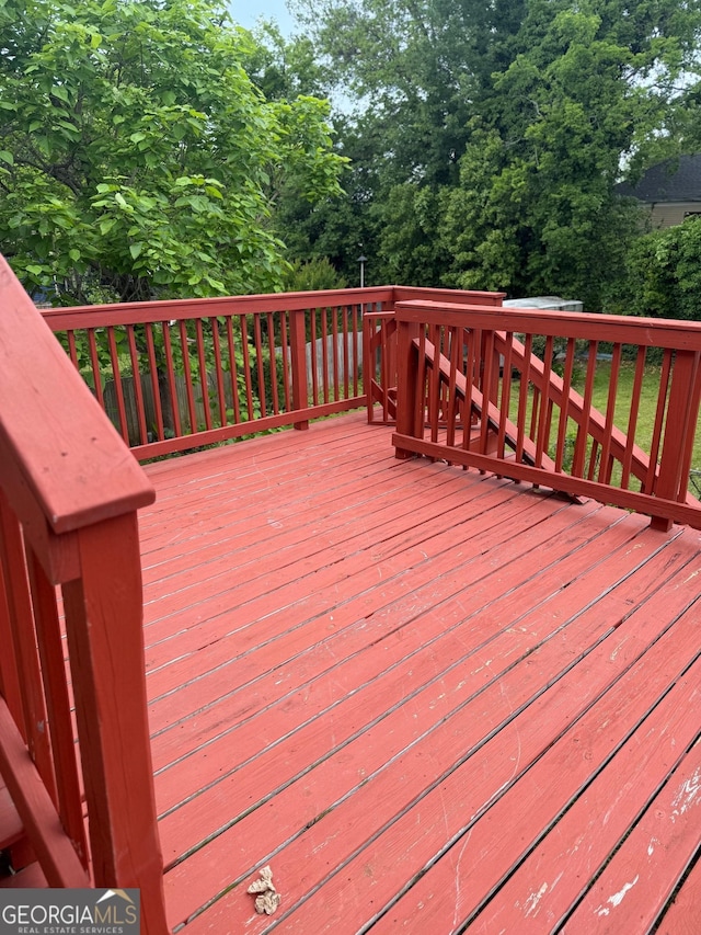 967 Cole St, Macon, GA 31201 - view of deck