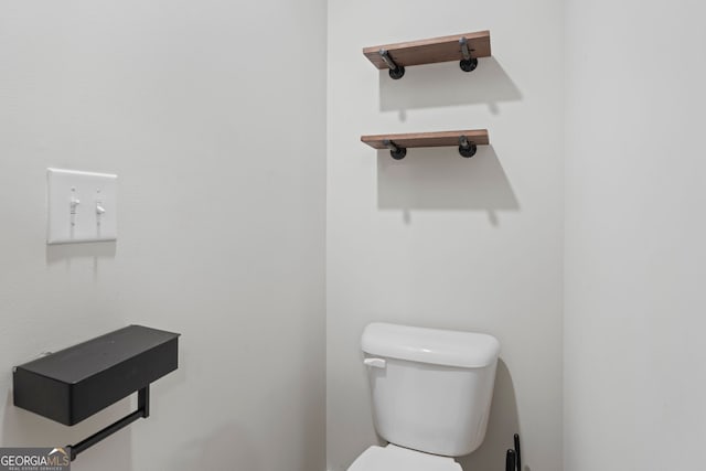 bathroom with toilet