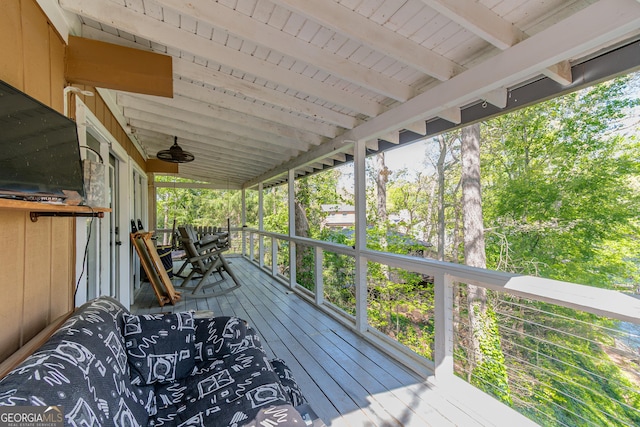 9240 Lisa Cir, Gainesville, GA 30506 - view of deck