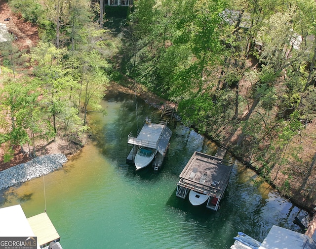 9240 Lisa Cir, Gainesville, GA 30506 - bird's eye view of a nearby body of water