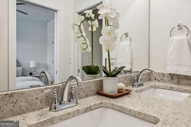 1095 Tucker Ave Unit 207, Atlanta, GA 30310 - bathroom view of double vanity