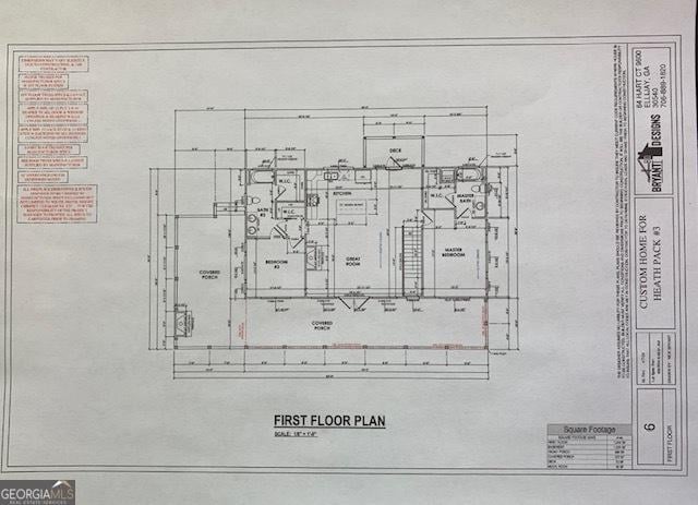 TRACT3 Big Crk, Blue Ridge, GA 30513 - view of layout