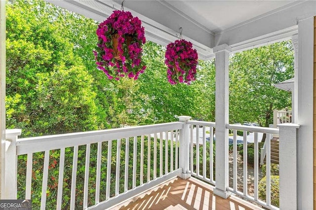 5566 River Heights Xing SE, Marietta, GA 30067 - view of balcony