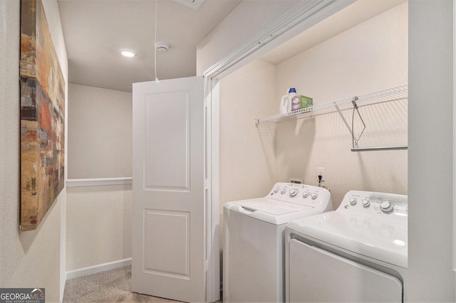 231 Limestone Cir, Conyers, GA 30013 - laundry room with washing machine and dryer and laundry area