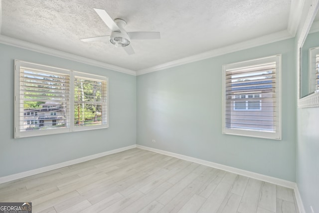 285 Lakemoore Dr NE Unit A, Atlanta, GA 30342 - spare room with ceiling fan, a healthy amount of sunlight, and light wood-type flooring