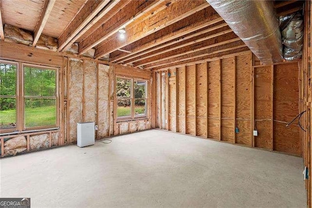 misc room with a healthy amount of sunlight