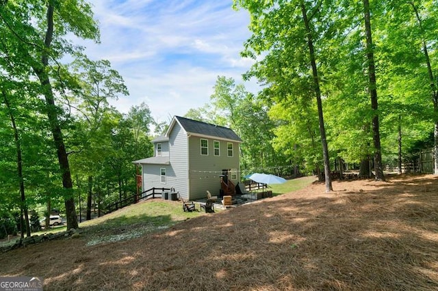 view of rear view of house