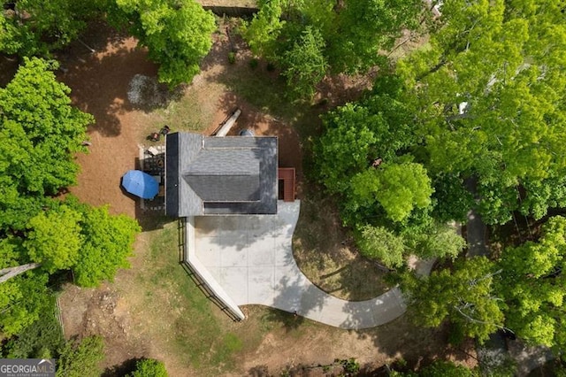 aerial view