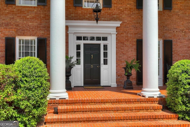 5 Prather Woods Ln, Augusta, GA 30909 - view of exterior entry with brick siding