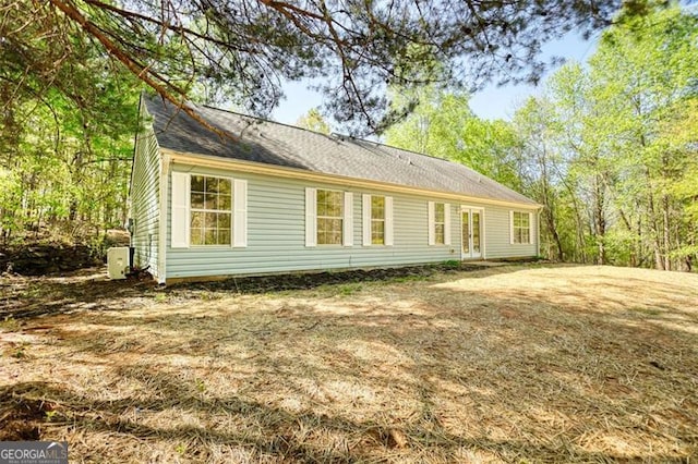 479 Lakeview Dr, Dahlonega, GA 30533 - back of house with french doors