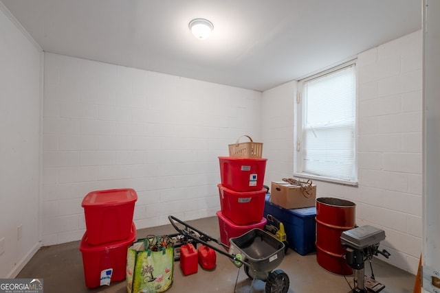 view of rec room