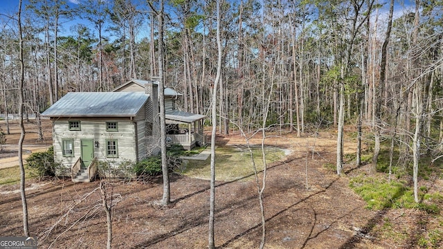590 Dogwood Way, Richmond Hill, GA 31324 - view of yard featuring entry steps