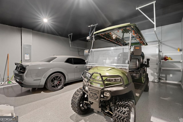 1953 Azure Grove Ct, Marietta, GA 30008 - garage with a garage door opener and electric panel