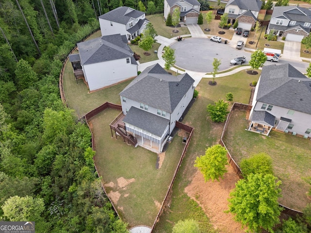 1953 Azure Grove Ct, Marietta, GA 30008 - birds eye view of property featuring a residential view
