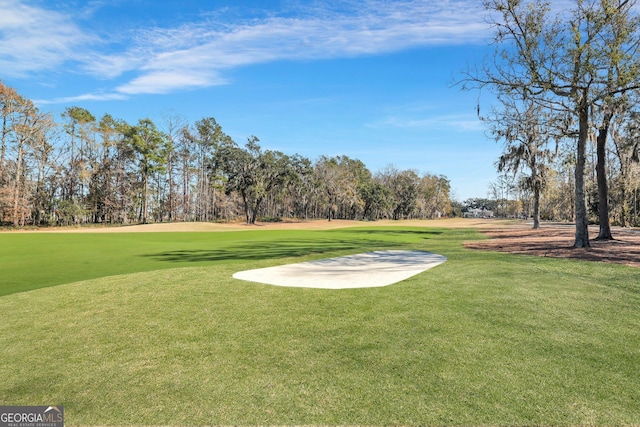 192 Myrtle Grove Ln, Richmond Hill, GA 31324 - view of property's community featuring a lawn and view of golf course