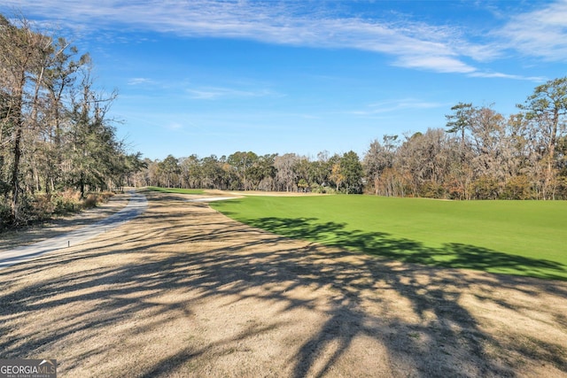 192 Myrtle Grove Ln, Richmond Hill, GA 31324 - view of community with driveway and golf course view