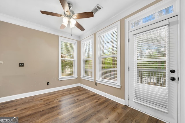 548 Myrtle Trace Ln, Suwanee, GA 30024 - unfurnished sunroom with plenty of natural light