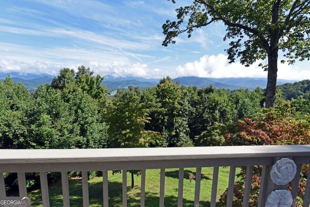 62 Eagles View Ct, Hayesville, NC 28904 - view of mountain backdrop