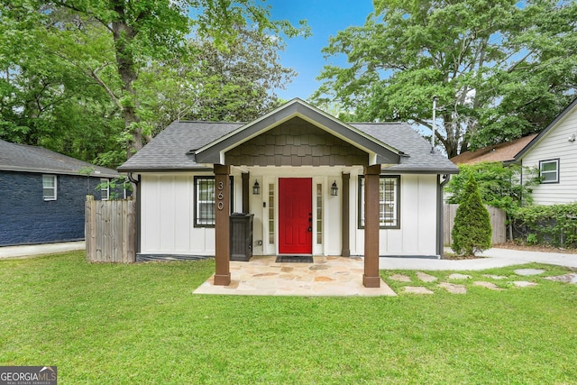 360 New Jersey Ave NW, Atlanta, GA 30314 - view of front of home featuring a shingled roof and board and batten siding